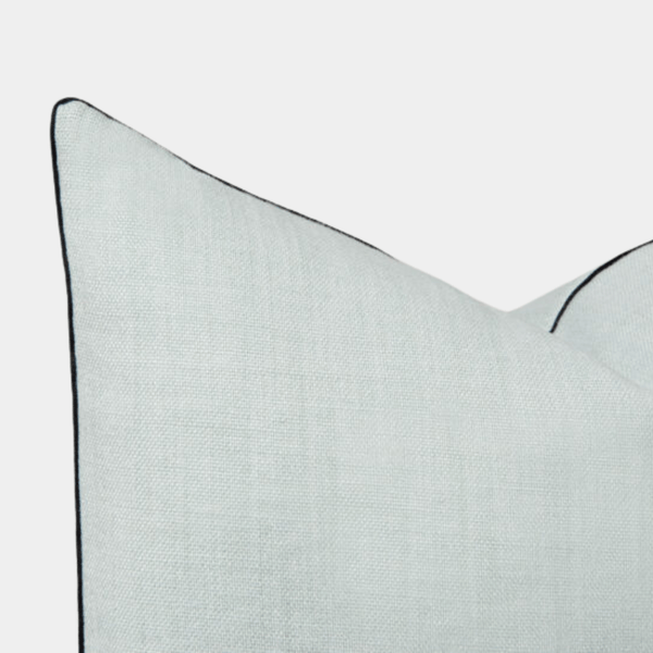 Bleu Glacier Linen Pillow