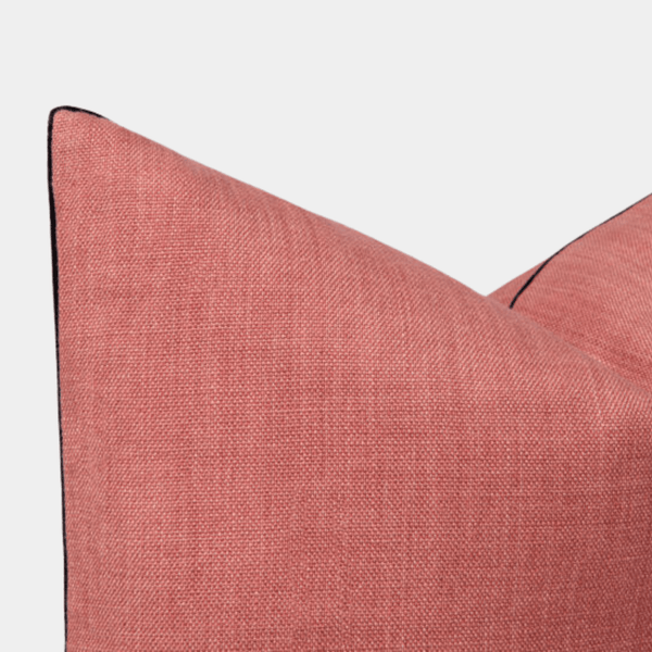 Rose Linen Pillow