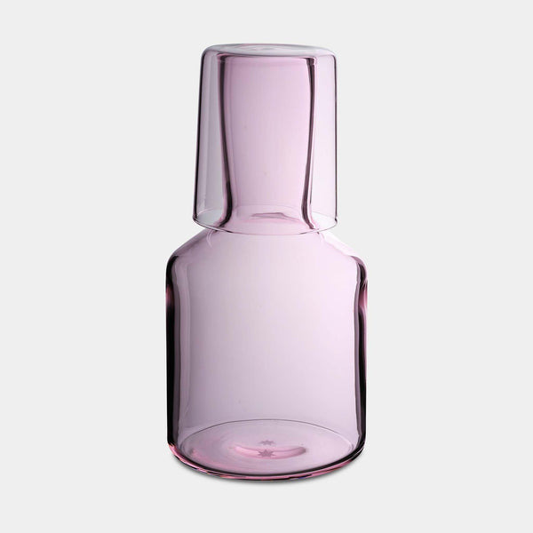 Kier Design Pink Carafe and Glass – Kier Design Interiors