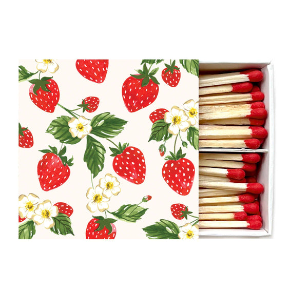 Strawberries Matches | Fruit Candle Matches