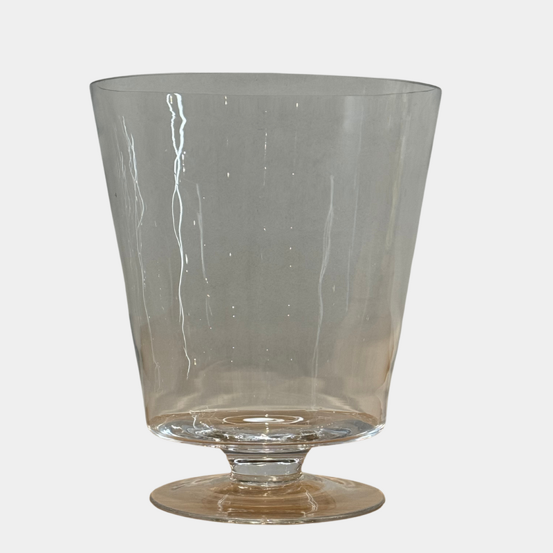 Glass Footed Lantern