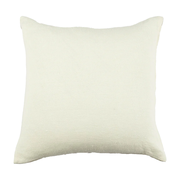 Solid Linen Pillow in White