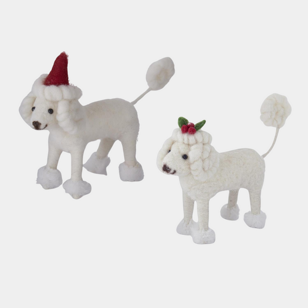 Christmas Wool Dogs