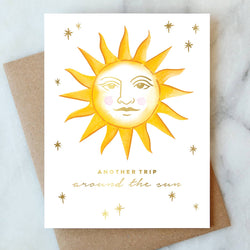 Another Trip Around the Sun Greeting Card | Birthday Card