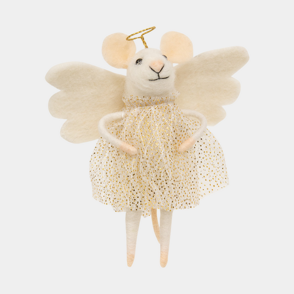 Angel Mouse Ornament