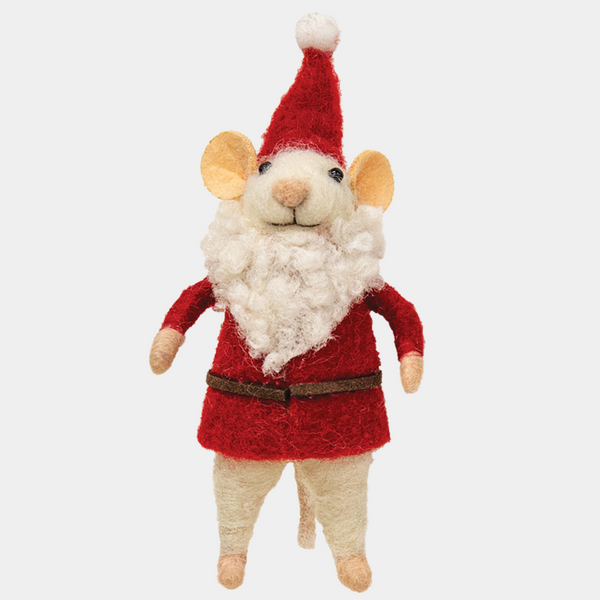 Felt Santa Mouse