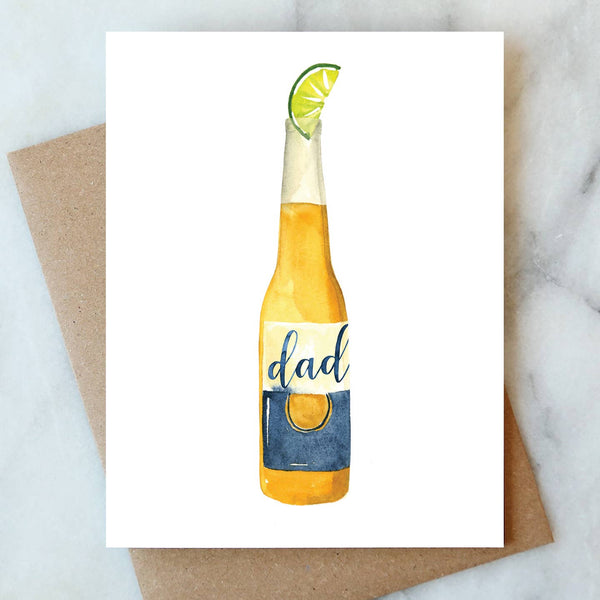 Dad Corona Greeting Card | Father's Day & Seasonal Card