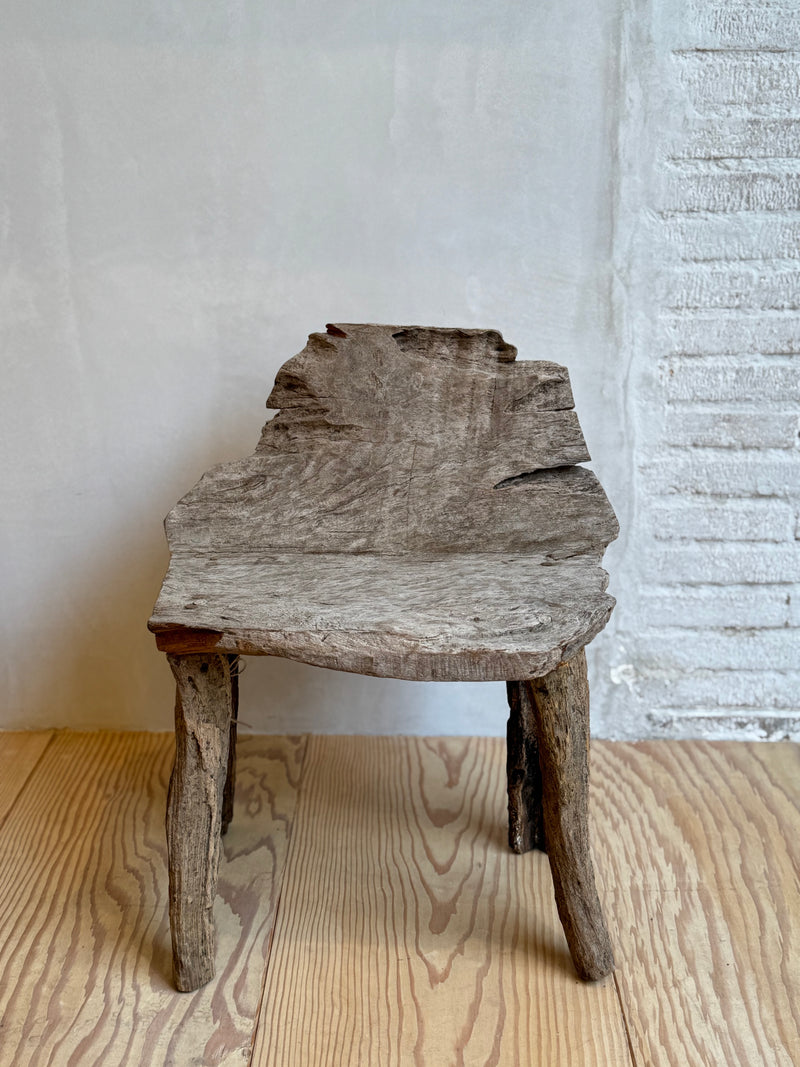 Vintage Wood Artifact Chair