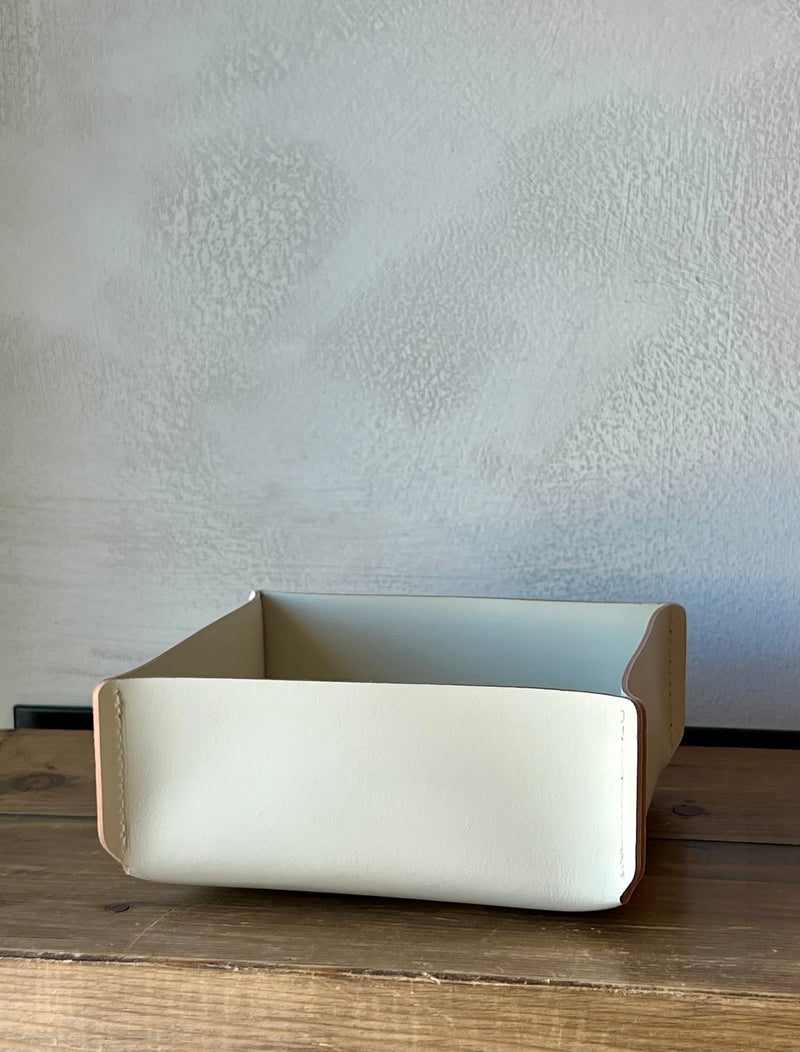 Recycled Leather Decor Tray