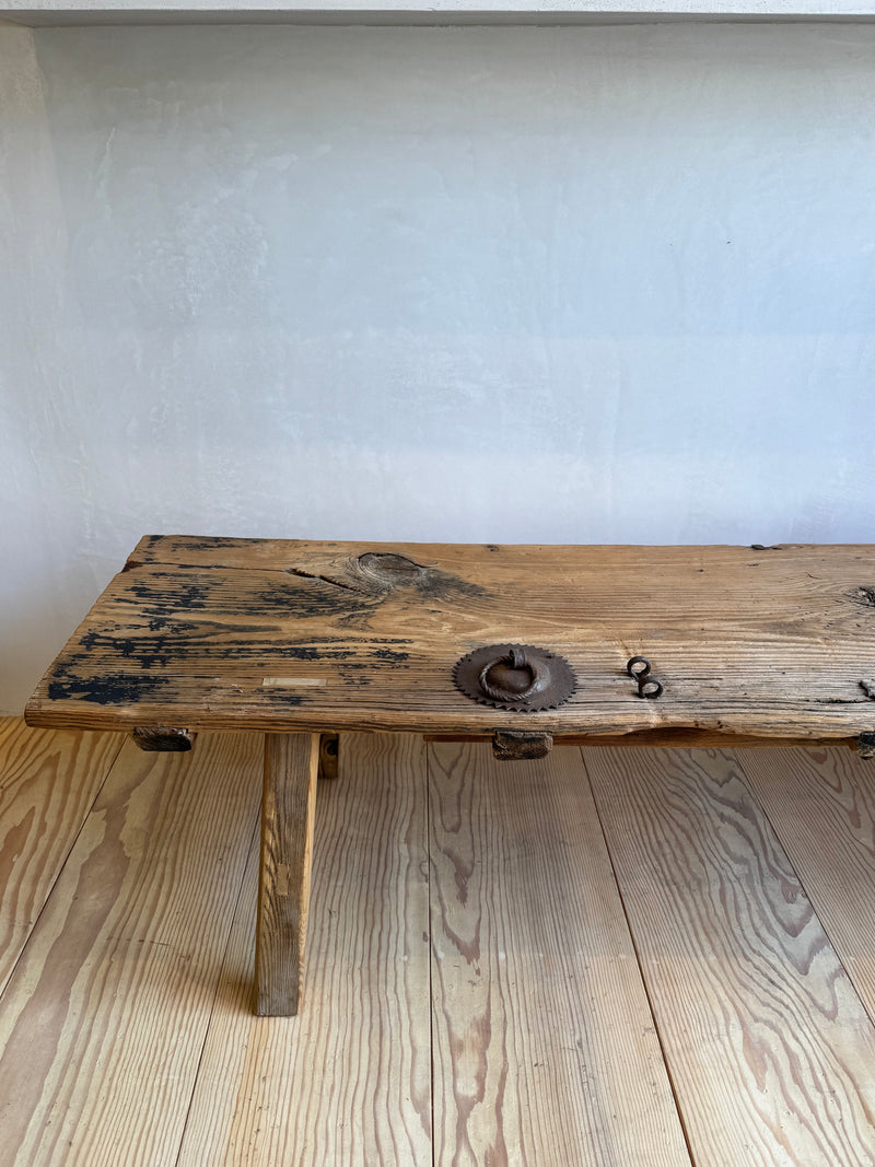 Vintage Coffee Table Bench