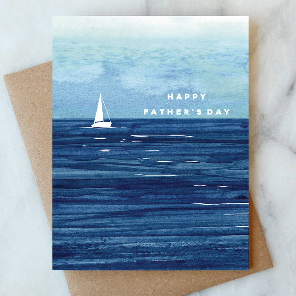 Sail Boat Father's Day Greeting Card | Dad & Seasonal Card
