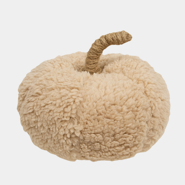 Ivory Sherpa Pumpkin