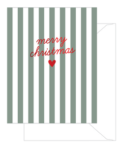 Striped Merry Christmas