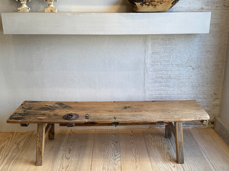 Vintage Coffee Table Bench