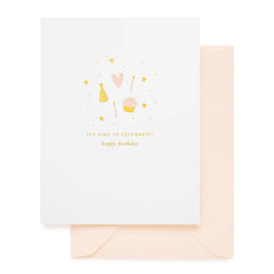 Time To Celebrate Greeting Card