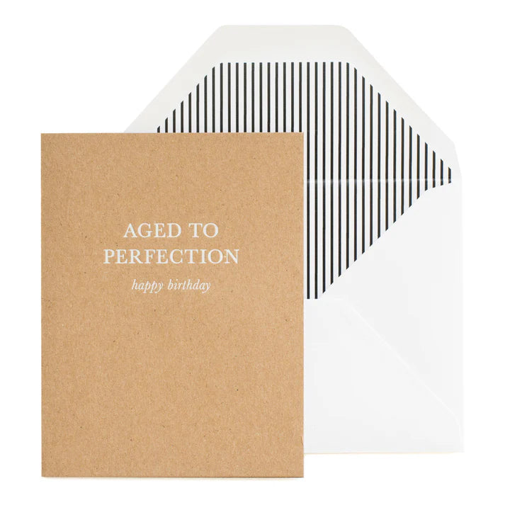 Aged to Perfection Greeting Card