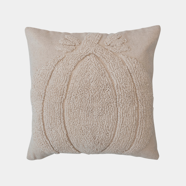 Cream Pumpkin Pillow