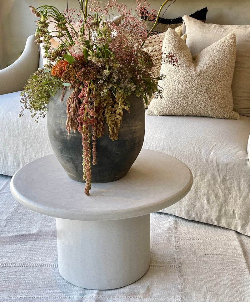 Handmade Plastered Coffee Table