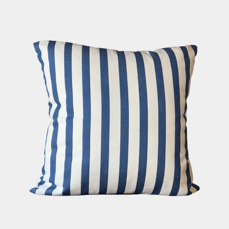 Indoor/ Outdoor French Blue Stripe Pillow