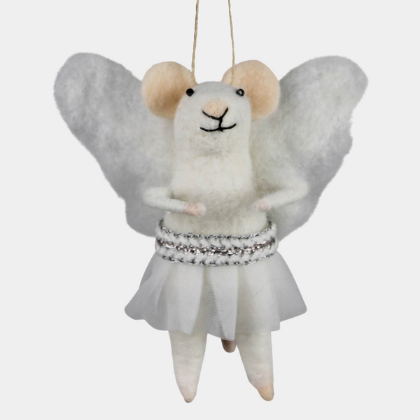 Ballet Angel Mouse Ornament