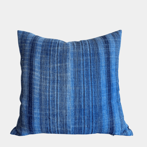 Blue Pinstripe Pillow