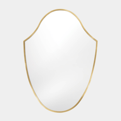 Crest Brass Mirror