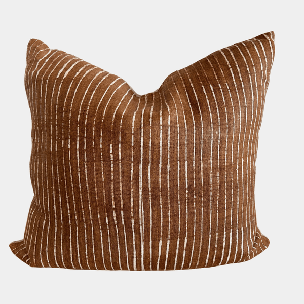 Brea Dark Stripe Pillow