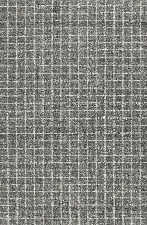 Connall Grey Wool Rug