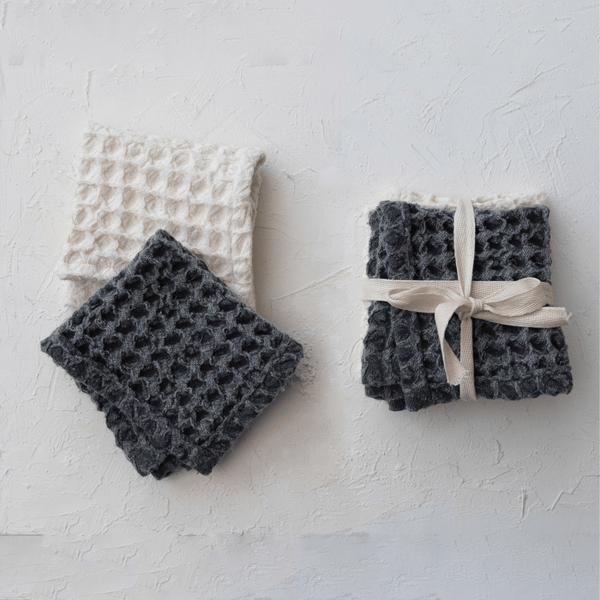 Cotton Waffle Weave Mini Towels