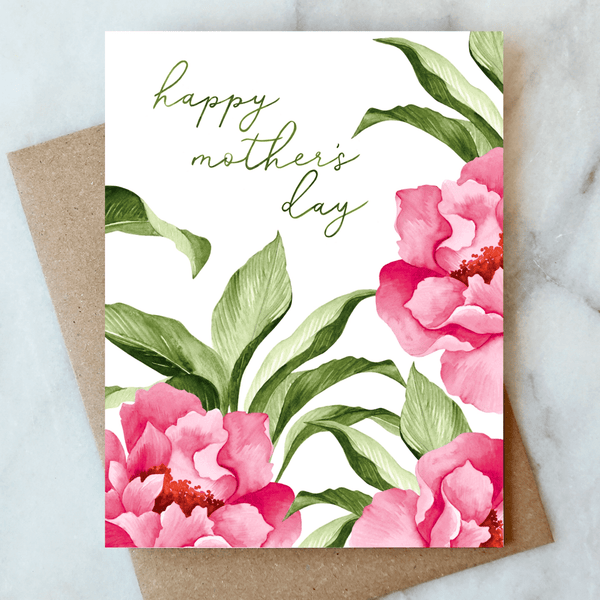 Mother's Day Blooms Greeting Card