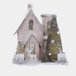 Petite Pink Holiday House