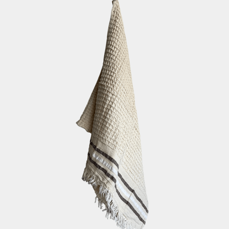 Waffle Towel in Natural