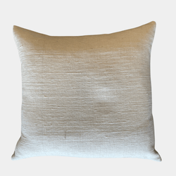 Woven White Pillow