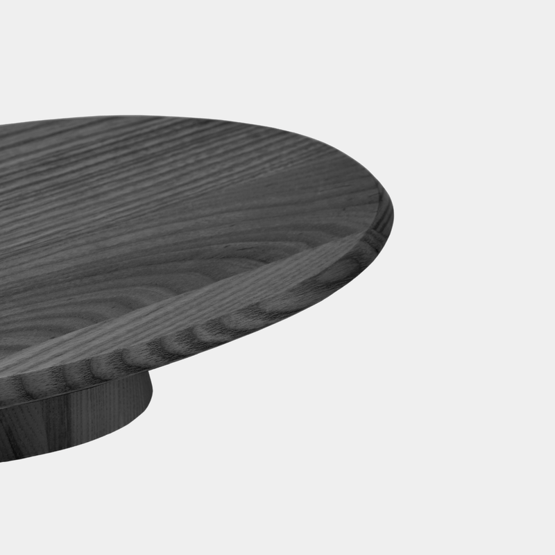 Black Cake Stand Low