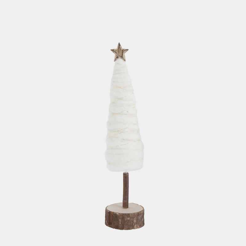 Winter Wool  Tree with Star