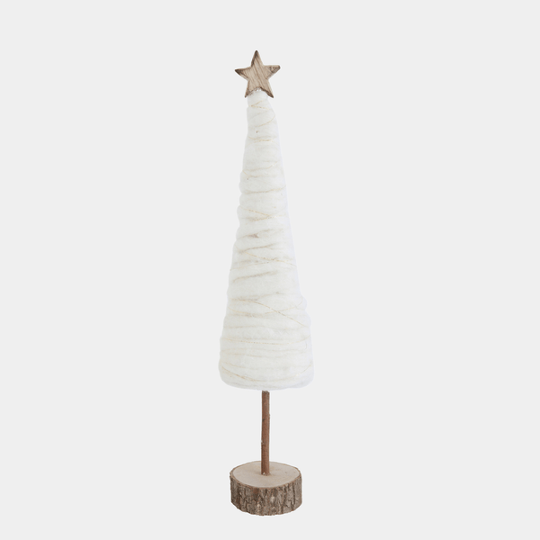 Winter Wool  Tree with Star