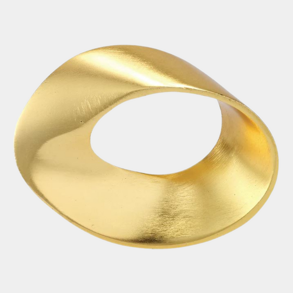 Modern Gold Napkin Rings