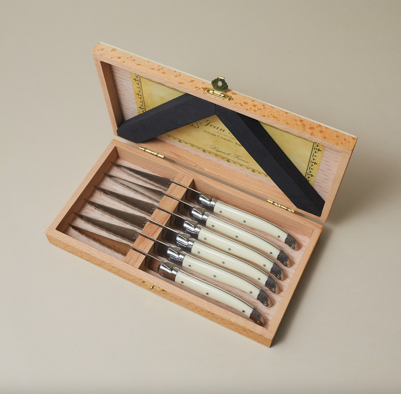 Laquiole Set of Six Steak Knives