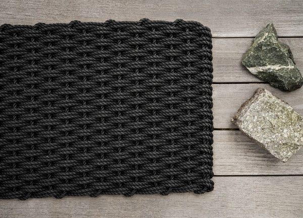 Charcoal Rope Doormat