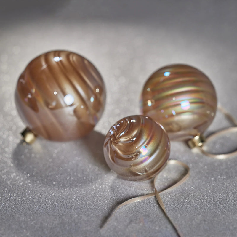 Pearl Glass Ornament