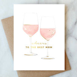 Mom Cheers Greeting Card | Mother's Day & Seasonal Card