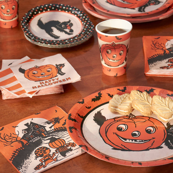 Vintage Halloween Cocktail Napkins