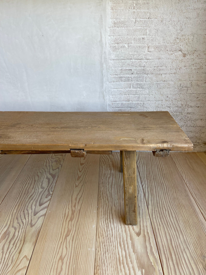 Vintage Coffee Table Bench