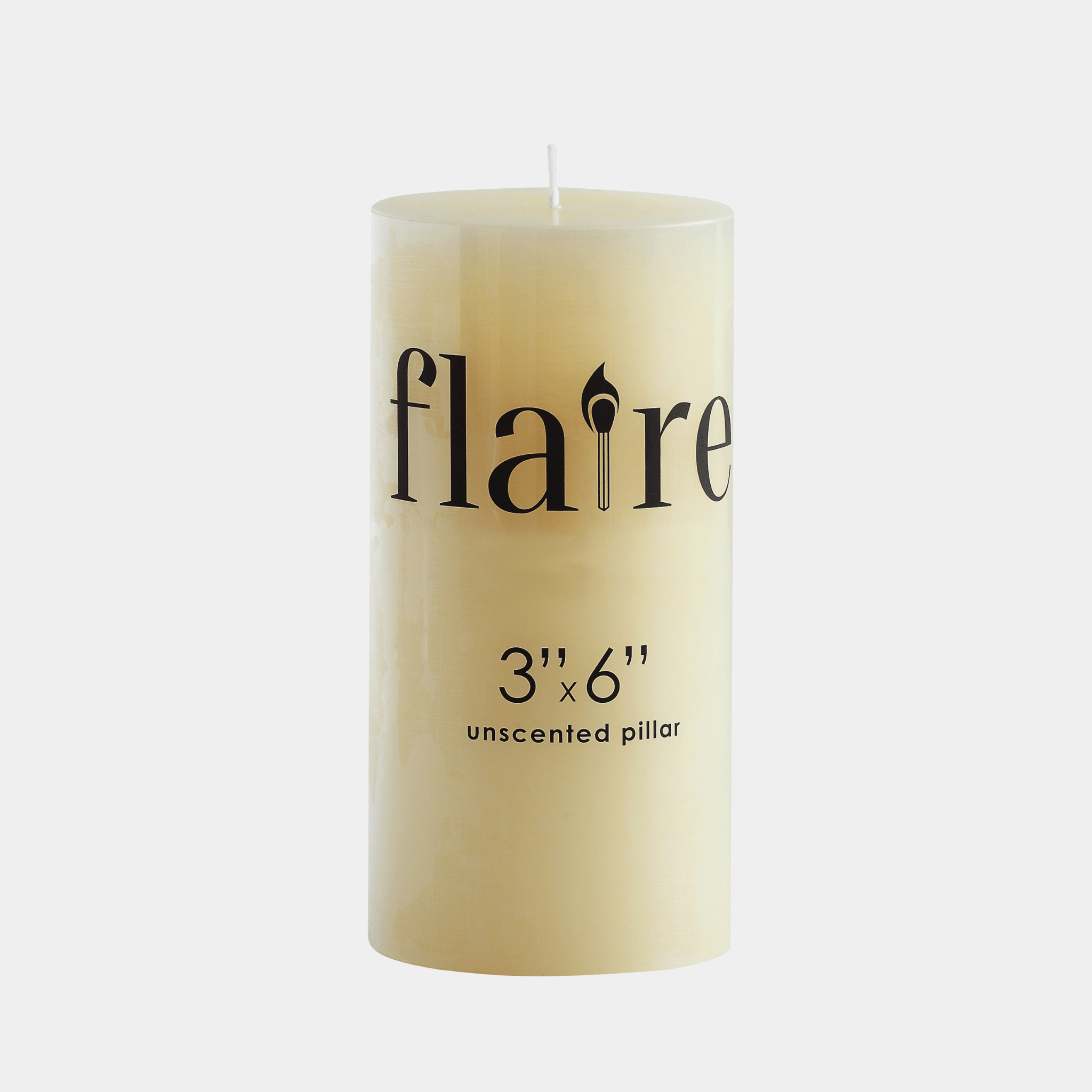 世界的に Candle Pillar Unscented – Interiors Design Kier 邦楽