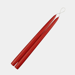 Holiday Pair of 12" Tapered Candles