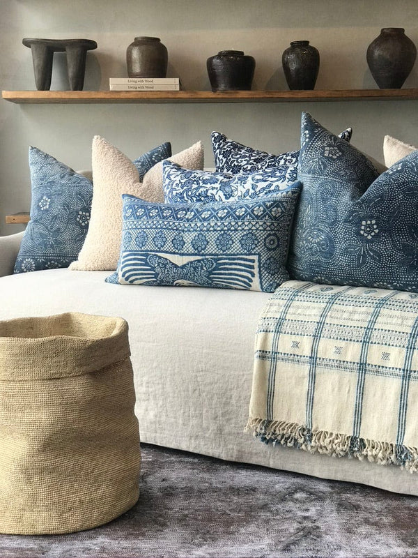 Batik Floral Pillow