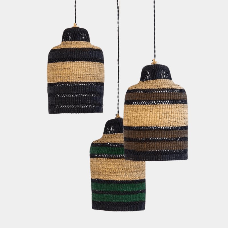 Woven Cylinder Pendant