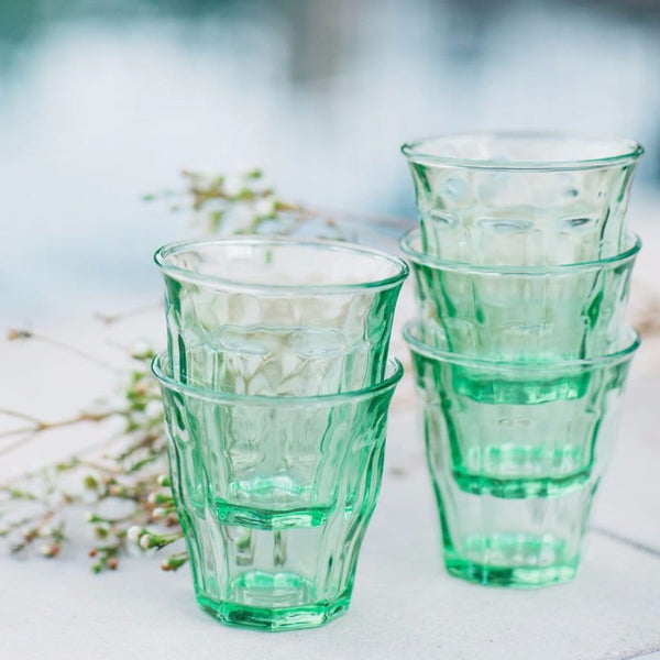 Bistro Glasses in Green