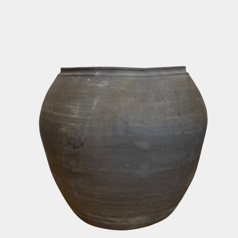 Vintage Clay Pot Round