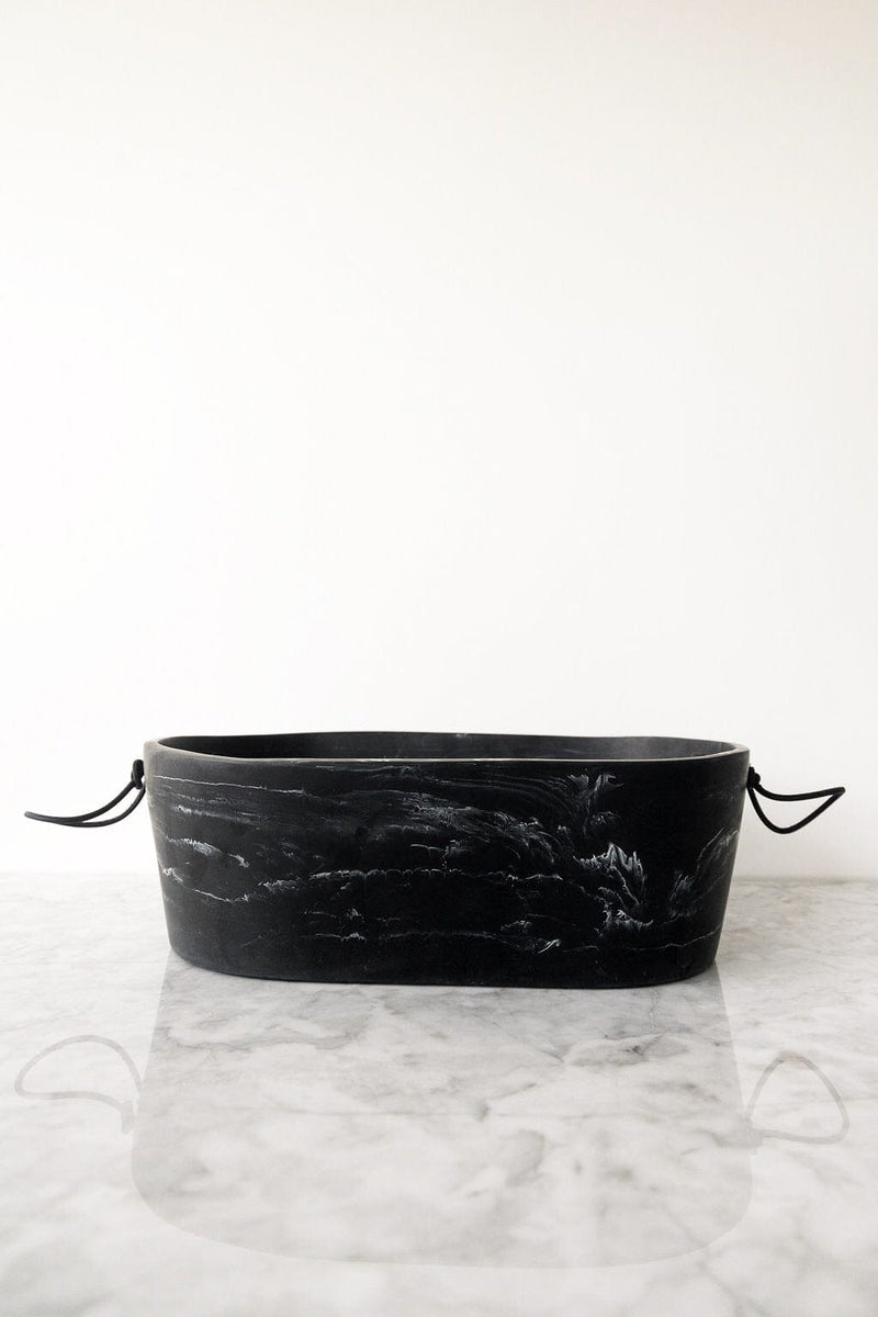 Champagne Ice Bucket in Black Marble